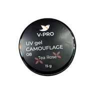 08 UV gel Camouflage V-PRO 15g Tea Rose