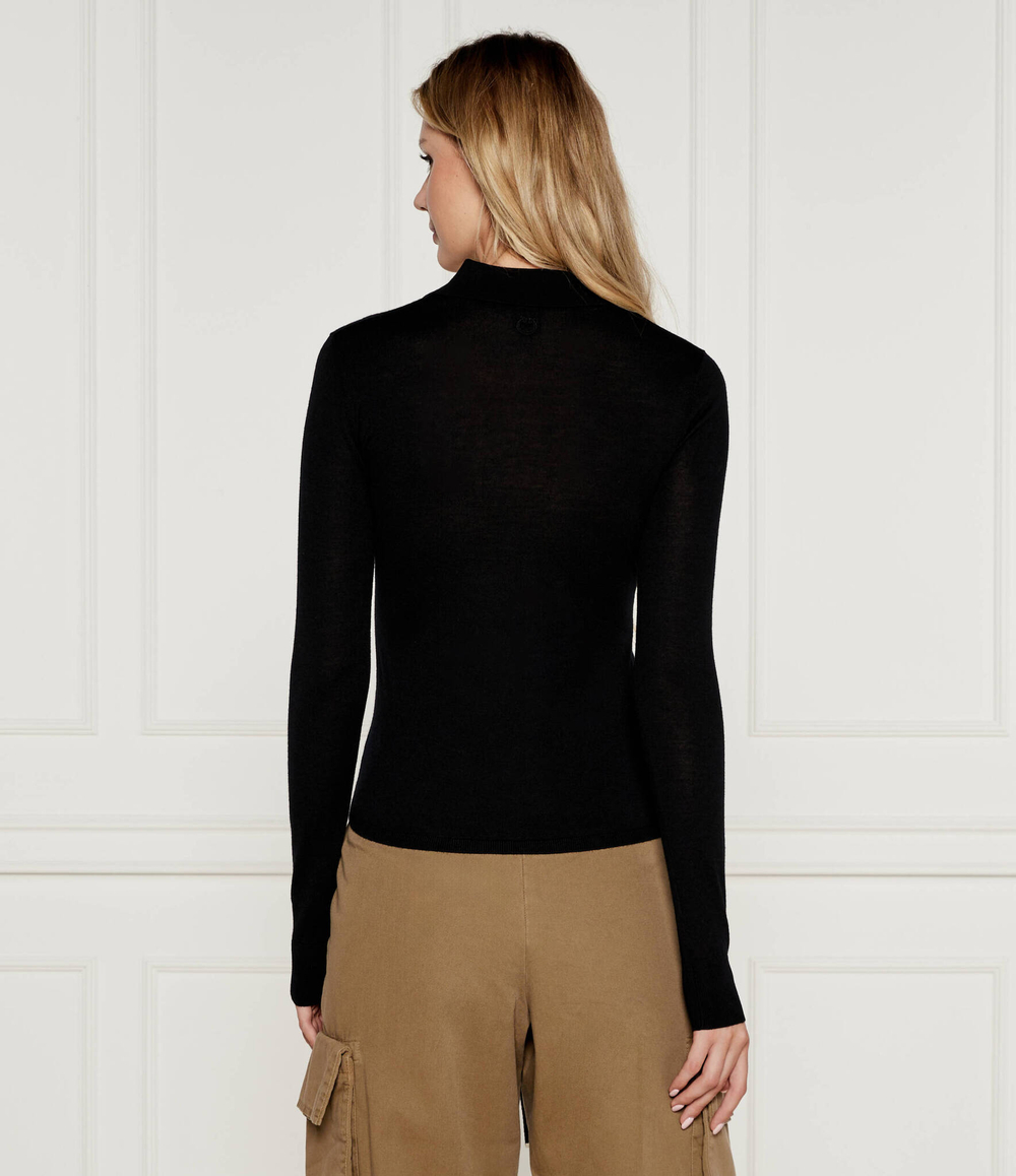 Хлопковый свитер liquoroso Pinko - черный(103940 A229)