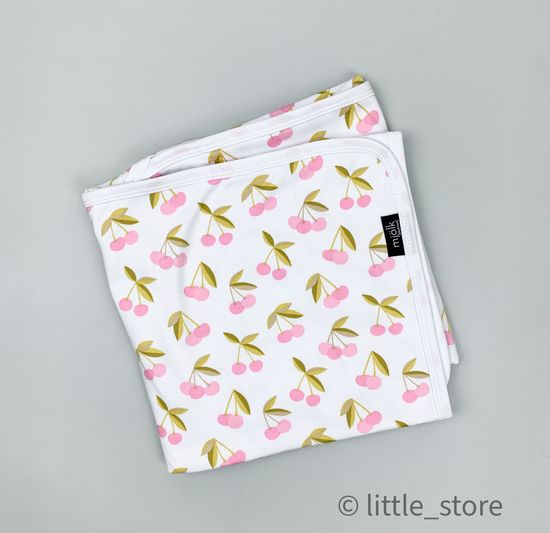 Двусторонний плед Черешня