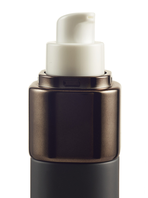 Вакуумный диспенсер матовый черный 30, 50 и 100 мл