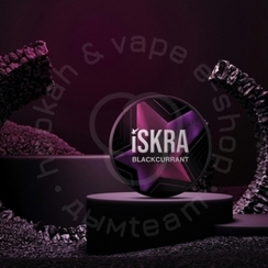 Табак для кальяна Искра (ISKRA), 25 г (Черная смородина (Blackcurrant))