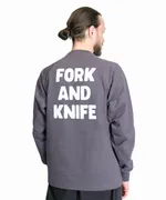 Лонгслив Hardlunch F&K темно-серый