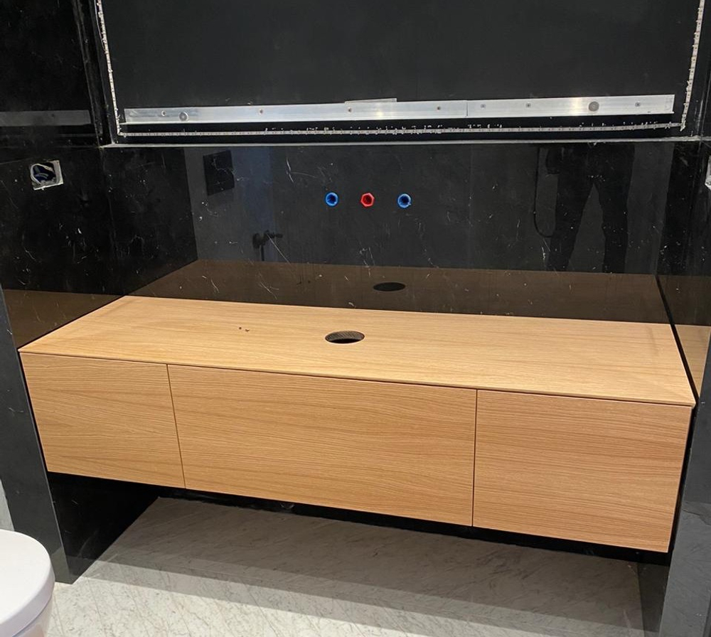 Подвесная тумба под раковину