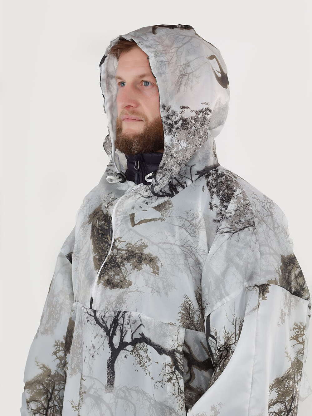 Маскировочный костюм Prival Зима-1, 56-64, деревья