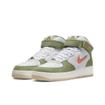 Кроссовки Nike Air Force 1 Mid Oil Green Orange