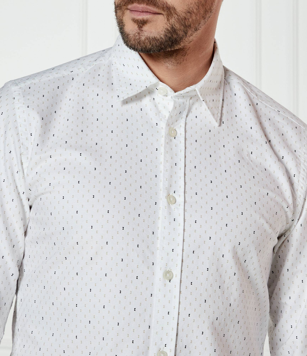 Рубашка C-ROAN-kent-C1-243 BOSS BLACK - белый(50533755)