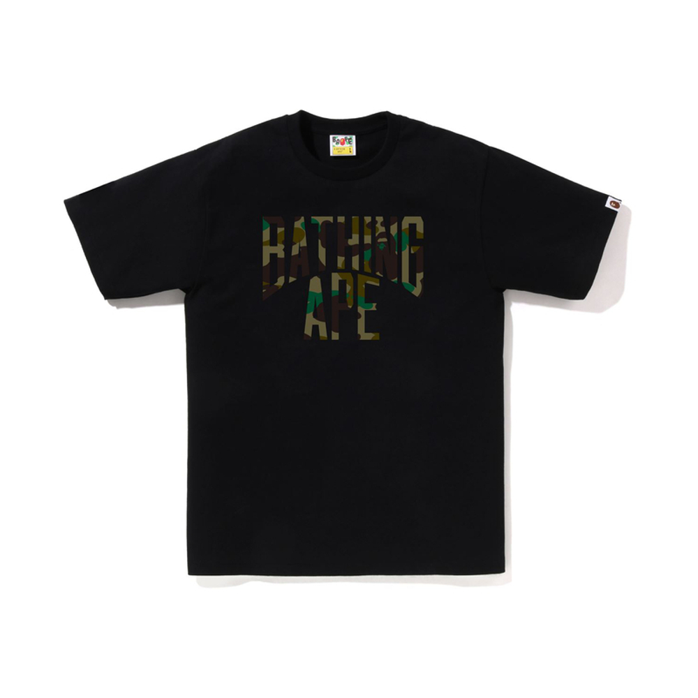 A Bathing Ape 1st Camo Nyc Logo Tee черный