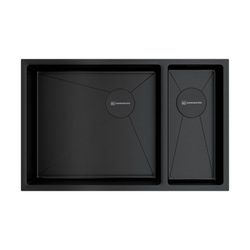 Кухонная мойка Omoikiri Taki 69-2-U/IF-GB-L Side нерж.сталь/графит 4997050