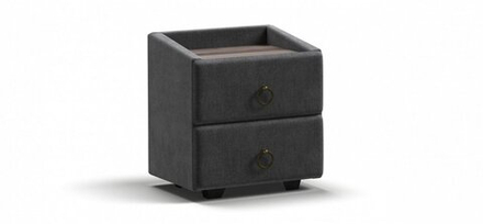 Тумба BOSS CLASSIC Monolit серый, Вяз каменный