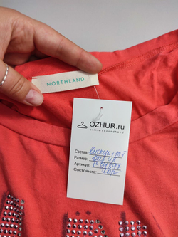 Футболка Northland с принтом 48 размер