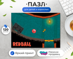 Пазл Подземные Ходы Red Ball Ред Бол Красный Шар