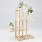 Стеллаж деревянный 80*60*28см «ФЕМИДА» 4 полки ДоброСад