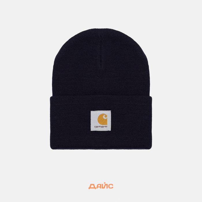 Шапка Carhartt WIP Acrylic Watch Hat артикул:I020222_dark_navy - купить в магазине Дайс