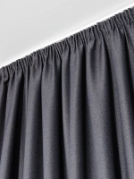 Комплект штор на шторной ленте 250х250 см - 2 шт