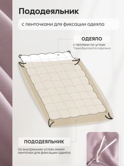 Комплект постельного белья Однотонный Сатин Элитный «Розовая гармония»