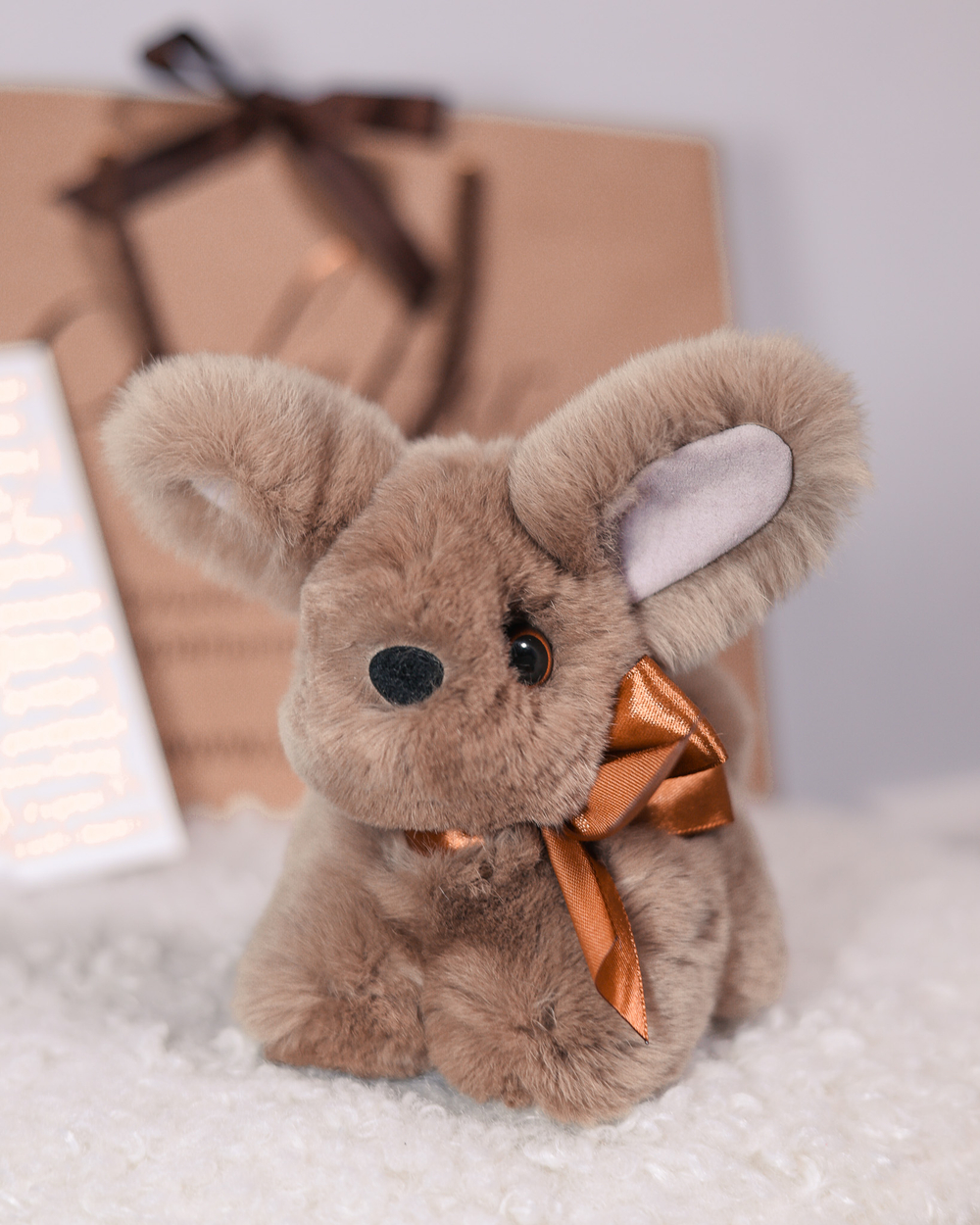 Кролик Тёпа маленький (бежевый)