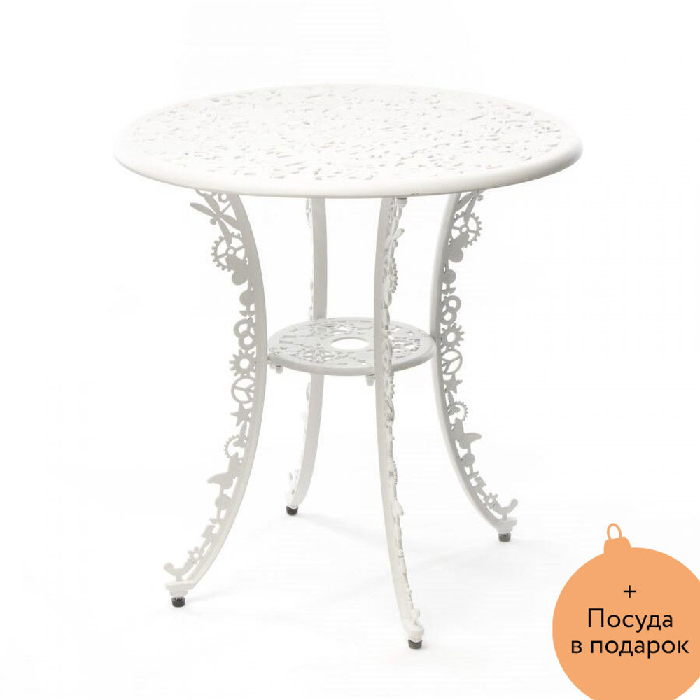 Обеденный стол Aluminium White 18687 BIA