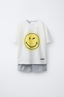 ZARA ПИЖАМА SMILEYWORLD ®, БЕЛЫЙ