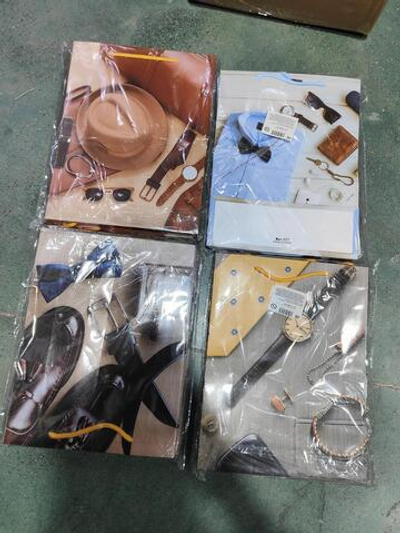 Пакет подарочный "Man" 23*38*8 см, ручки-шнурок, 4 цвета микс