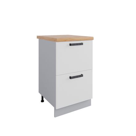 Кухня Модуль КМЯ 500 Ройс Белый Скин