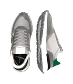 кожаные кроссовки antibes Philippe Model - серый(ATLU)