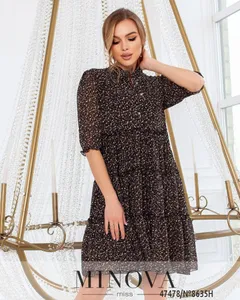 Платье 8635Н-чёрный Minova