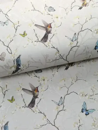 Сакура 12323 обои бумажные, дуплекс тисненый, 53 см, Вимала