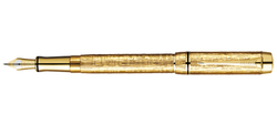 Перьевая ручка Parker Duofold F103, Solid Gold