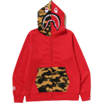 A Bathing Ape Bathing Ape Sweatshirts Cotton Moderate No Fleece Lined Regular Zip Closure 0zxswmx05151p