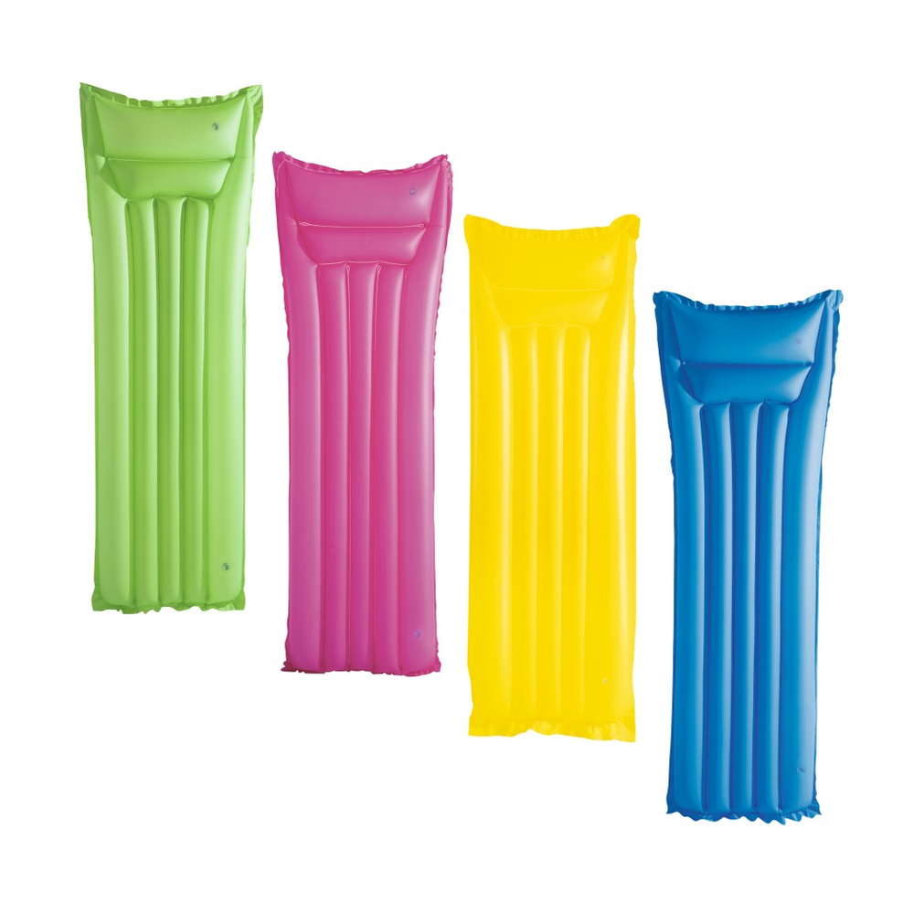 Матрас надувной д/плавания матовый 183х69см 44007