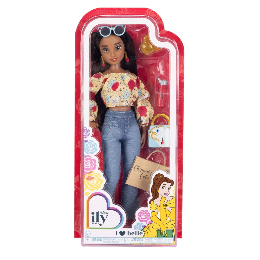 Кукла Disney фанатка Бэлль ILY 4ever с нарядом и аксессуарами Белль Belle Красавица и Чудовище Jakks Pacific. Товар уцененный