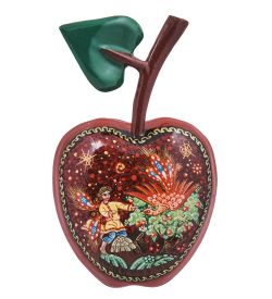 Народные промыслы ШК-15/11-G Шкатулка «Яблоко»