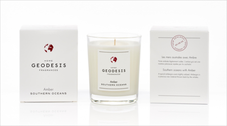 Свеча ароматическая 180г Geodesis Amber
