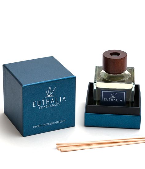 Ambre Noir, ароматический диффузор с палочками, Euthalia Fragrances