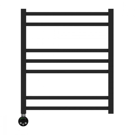 Полотенцесушитель электрический Lemark Bellario П7 LM68607EBL 500x600, левый/правый, черный
