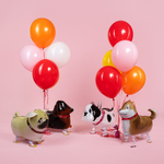 Фольгированный шар-фигура ходячая «Собака» в ассортименте