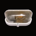 Светильник настенный для подсветки, влагостойкий со стеклянным плафоном и козырьком Е27, 220V, 60W, IP54