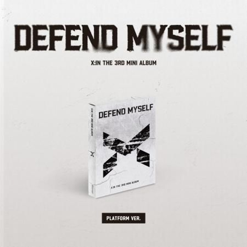 Альбом X:IN - DEFEND MYSELF 3rd Mini Album PLATFORM Version