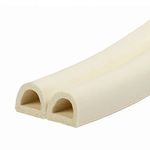 Уплотнитель D-50 пром. белый 10*12мм KIM TEC (бухта) SANOK 2х25м