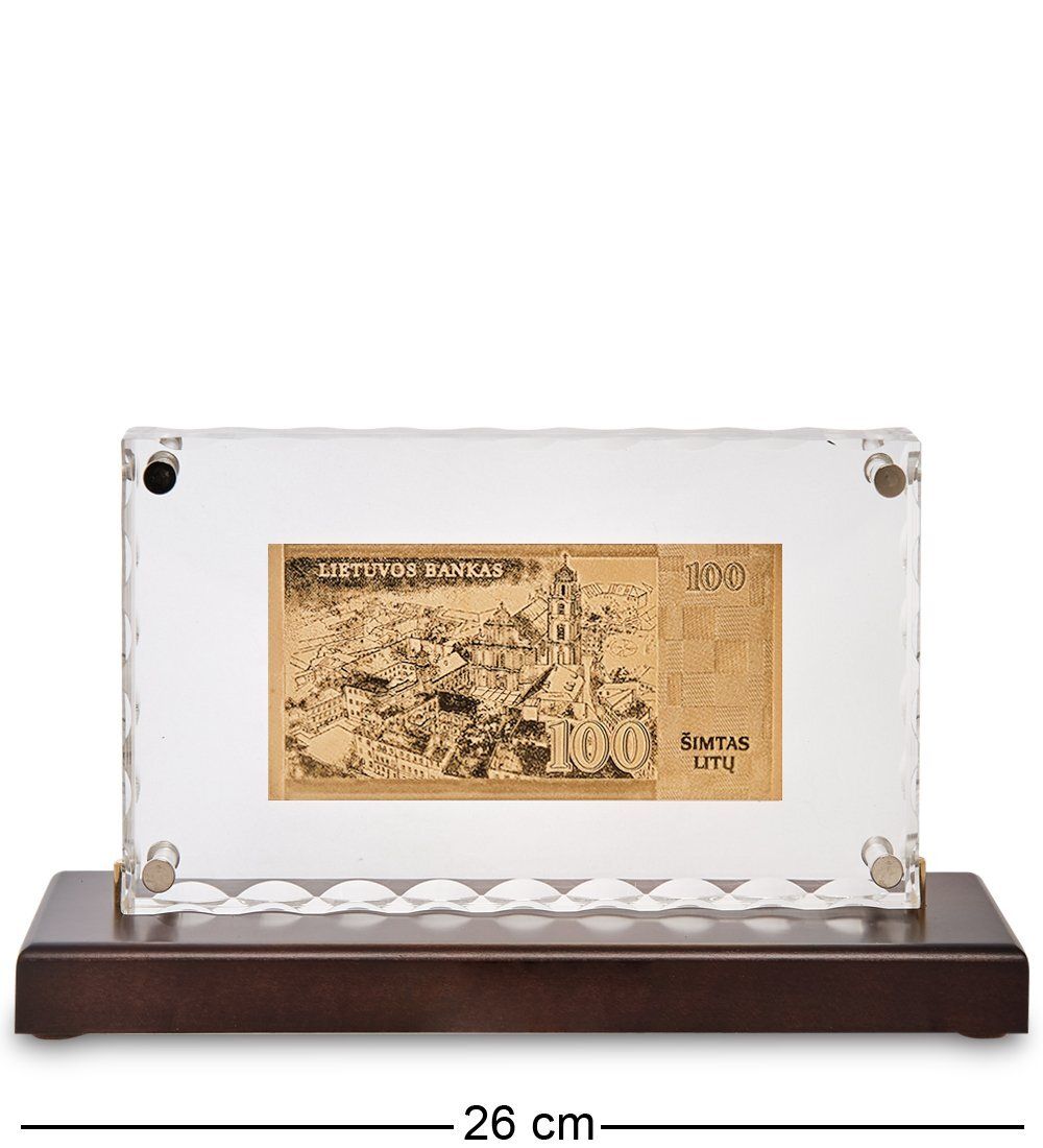 Gold Leaf HB-126 «Банкнота 100 LIT (лит) Литва»