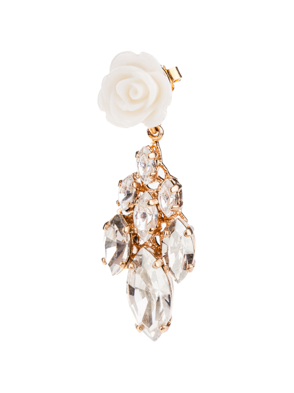 A HEUNIS серьги - белый