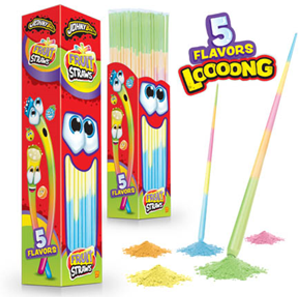 Шипучка в трубочке Fruit Straws  фруктовый 150 (Польша)