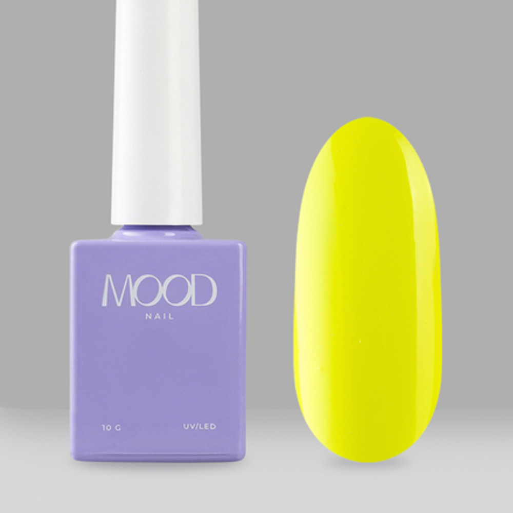 Гель-лак MOODNAIL One step Pedicure collection Yellow, 10г