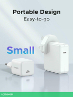 Сетевое зарядное устройство Ugreen X512 White (55554)