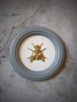 Панно 18 см. насекомые на стену для интерьера Муха