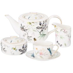 ЧАЙНЫЙ СЕРВИЗ LEFARD "СТРЕКОЗА" НА 6ПЕР. 15ПР. 900/300/200/250 МЛ (КОР=3НАБ.)