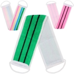 Мочалка для тела «ULTRAMARINE VOLNA», комбинированная, цвет как на фото, 59*10см (зип пакет и наклейка Ultramarine)✦