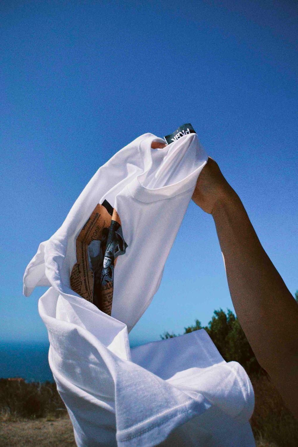 Футболка Sample Studio Коллаж Белая