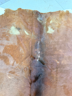 Коровья шкура на пол натуральная. 200 х 190 см