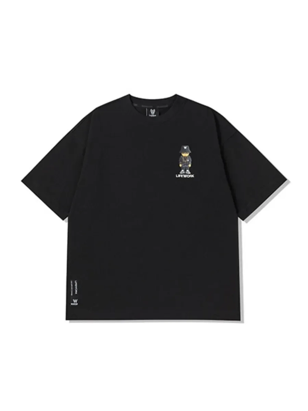 Футболка с принтом chekerboard hipdok на спине